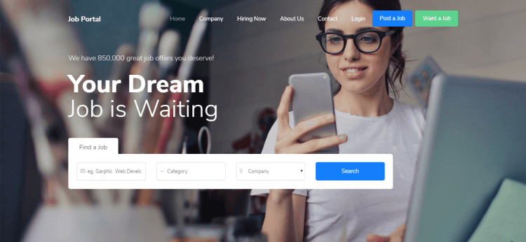 Job Protal Website